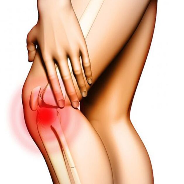 болка в коляното с артроза